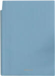 Deli Caiet birou a5 112 file 80g dictando coperta piele albastru n141l Deli (DLEN141LBL)