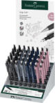 Faber-Castell Display 40 bucati creion mecanic 0.7 mm grip 1347 urban Faber-castell (FC134745)