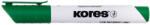 Kores Marker whiteboard verde varf tesit Kores - Set 12 (KO20855)