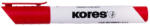 Kores Marker whiteboard rosu varf tesit Kores - Set 12 (KO20857)
