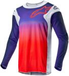 Alpinestars RACER HOEN, szürke/kék/narancs, 2024, L (M170-0208-L)