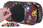 PIXIE CREW penar școlar cu design de graffiti, panou mic (OLP1009PXA-14-52) Penar