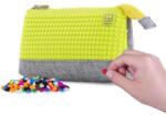 PIXIE CREW husă mare GRI/NEON GALBEN (OLP1009PXA-01-W05) Penar