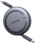 UGREEN Cablu de date Ugreen L531-65905, USB-C male - USB-C male, 1 m, Gray (L531-65905)