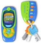 Raya Toys Set de jucării muzicale pentru bebeluși Raya Toys - Telecomandă și telefon, albastre (503123464)