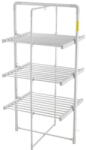 Adler Uscator rufe AD 7829, 30 elemente de incalzire, 300W, argintiu/alb, dimensiuni 143, 5x73x68cm (AD 7829) - vexio