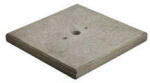  Beton rögzítőtalp szürke 40x40cm (000127G - 000127G)