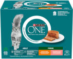 ONE 24x85g PURINA ONE Adult Terrine nedves macskaeledel vegyes csomagban