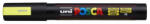uni Dekormarker, 1, 8-2, 5 mm, UNI "Posca PC-5M", fluor sárga (TUPC5MFS) - fapadospatron