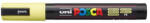 uni Dekormarker, 1, 8-2, 5 mm, UNI "Posca PC-5M", napsárga (TUPC5MNS) - fapadospatron