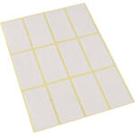 Victoria Etikett, 20x30 mm, 60 etikett/csomag 4 lap (ISCIN30)