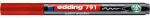edding Lakkmarker, 1-2 mm, PCR, EDDING "791", piros (TED791PPCR) - fapadospatron