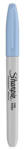 Sharpie Alkoholos marker, 1 mm, kúpos, SHARPIE "Fine Point", pasztellkék (SR0811080) - fapadospatron