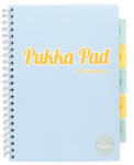Pukka Pad Spirálfüzet, A4, vonalas, 100 lap, PUKKA PAD "Pastel project book", vegyes szín (PUP2012V) - fapadospatron