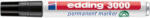 edding Alkoholos marker, 1, 5-3 mm, kúpos, EDDING "3000", fekete (TED3000FK) - fapadospatron