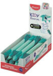 Maped Írástanuló rollertoll, 0, 7 mm, radírozható, MAPED "KIDY Learn MAGIC", cápa, türkiz, 12 db (IMA229502) - fapadospatron