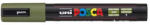 uni Dekormarker, 1, 8-2, 5 mm, UNI "Posca PC-5M", khaki (TUPC5MKZ) - fapadospatron