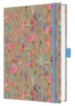 Sigel Jegyzetfüzet, exkluzív, A5, vonalas, 96 lap, keményfedeles, SIGEL "Jolie", Pure Wildflowers (SIJN853) - fapadospatron