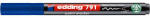 edding Lakkmarker, 1-2 mm, PCR, EDDING "791", kék (TED791KPCR) - fapadospatron