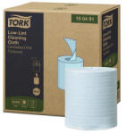 Tork Tisztítókendő, szöszszegény, tekercses, 1 rétegű, 200 db, utántöltő hordozható vödörhöz, W10 rendszer, TORK, türkiz (KHH923)