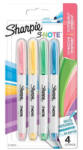 Sharpie Filctoll készlet, vágott, SHARPIE "S-Note", 4 különböző szín 4 db (SR2138234)