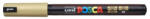 uni Dekormarker, 0, 7 mm, UNI "Posca PC-1MR", arany (TUPC1MRA) - fapadospatron