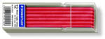STAEDTLER Jelölőkréta hegy, mindenre író, lemosható (omnichrom), STAEDTLER "Lumocolor 218", piros (TS2182) - fapadospatron