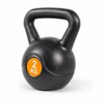 FD Kettlebell 2 kg műanyag bevonat cement kitöltés (8594214031094) - kokiskashop