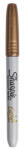 Sharpie Alkoholos marker, 1, 4 mm, kúpos, SHARPIE "Metallic", arany (SR1891062) - fapadospatron