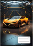 Victoria Füzet, tűzött, A5, vonalas, 32 lap, 2. osztály, COOL BY VICTORIA "Future Cars", "16-32 (ISVFC110) - fapadospatron