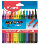 Maped Színes ceruza és filctoll készlet, MAPED "Color'Peps INFINITY", 15+12 különböző szín (IMA984747) - fapadospatron