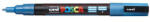 uni Dekormarker, 0, 9-1, 3 mm, UNI "Posca PC-3ML", fényes kék (TUPC3MLK) - fapadospatron