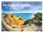 TopTimer Naptár, fali, TOPTIMER, "Varázslatos tájakon (NKT09310U) - fapadospatron