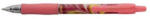 Pilot Zseléstoll, 0, 32 mm, nyomógombos, rózsaszín tolltest, PILOT "G-2 Flow", kék (PG27FLP) - fapadospatron
