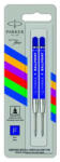 Parker Golyóstollbetét, F, economy, PARKER "Royal", kék (ICPGBEFK) - fapadospatron