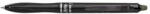 Pilot Rollertoll, 0, 35 mm, törölhető, nyomógombos, PILOT "Frixion Ball Plus", fekete (PFBPF) - fapadospatron