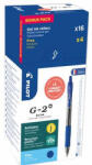 Pilot Zseléstoll, 0, 32 mm, nyomógombos, PILOT "G-2", 20 db, kék (PG27LD) - fapadospatron