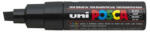 uni Dekormarker, 8 mm, vágott, UNI "Posca PC-8K", fekete (TUPC8KF) - fapadospatron
