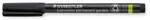 STAEDTLER Alkoholos marker, 1 mm, kúpos, STAEDTLER "Lumocolor® garden 319 GM", fekete (TS319GMM9) - fapadospatron