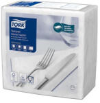 Tork Szalvéta, 1/4 hajtogatott, 2 rétegű, 39, 5x39 cm, Advanced, TORK "Texturált Dinner", fehér (KHH892) - fapadospatron