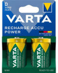VARTA Tölthető elem, D góliát, 2x3000mAh, előtöltött, műanyagmentes, VARTA "Power (VAKU09R) - fapadospatron