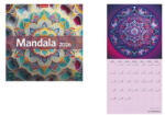 TopTimer Naptár, fali, TOPTIMER, "Mandala (NKT09822U) - fapadospatron