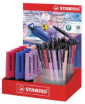 STABILO Szövegkiemelő és golyóstoll display, STABILO "NatureCOLORS Wildflower", vegyes (TST60347053) - fapadospatron