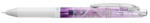 Pentel Zseléstoll, 0, 25 mm, nyomógombos, PENTEL "EnerGel BLN75 Kiriko, Asaba Kikka", kék (PENBLN75ED3) - fapadospatron