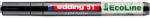 edding Lakkmarker, 1-2 mm, EDDING "51", fekete (TED51FK) - fapadospatron