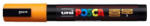 uni Dekormarker, 1, 8-2, 5 mm, UNI "Posca PC-5M", ragyogó sárga (TUPC5MRS) - fapadospatron