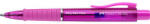 Faber-Castell Golyóstoll, 1 mm, XB, nyomógombos, fukszia testszín, FABER-CASTELL "Poly Ball View Aurora", kék (TFC145768) - fapadospatron