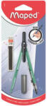 Maped Körző, heggyel, 2in1, ceruzává alakítható, MAPED „Compass Pen, vegyes színek (szín nem választható) (IMA198700)