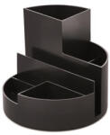 MAUL Írószertartó, újrahasznosított, MAUL "Roundbox", fekete (JM4117690ECO) - fapadospatron