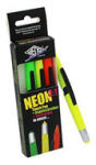 WEDO Multifunkciós golyóstoll, szövegkiemelő, érintő toll készlet, WEDO "3-in-1", neon színek (UW261610499) - fapadospatron